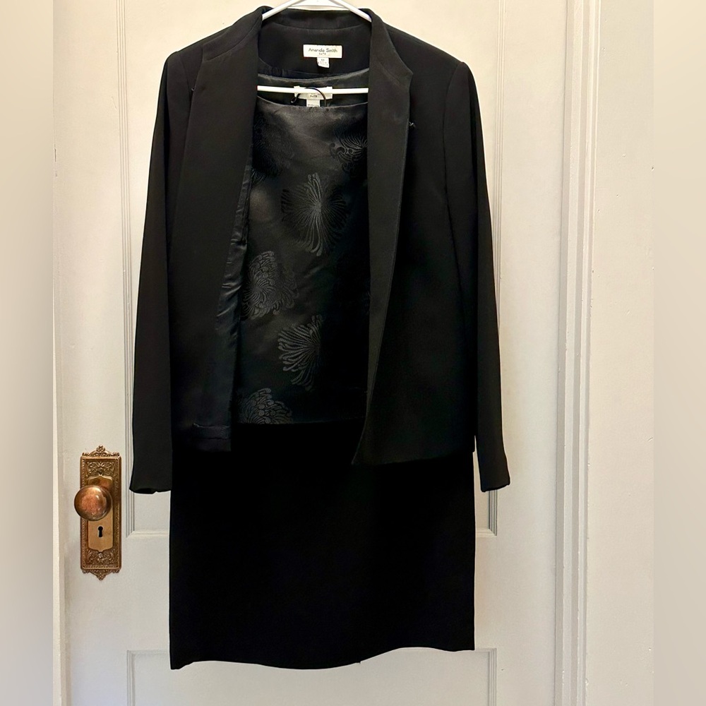 Amanda Smith Elegant Black Women's Suit